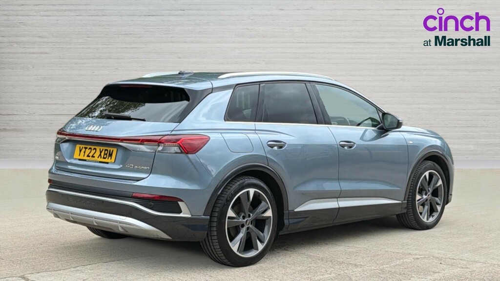 Audi Q4 E Tron Q4 150Kw 40 82Kwh S Line YT22XBM Blue #3