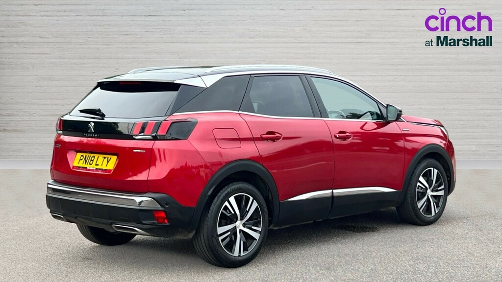 Peugeot 3008 3008 1.2 Puretech Gt Line PN18LTY Red #3
