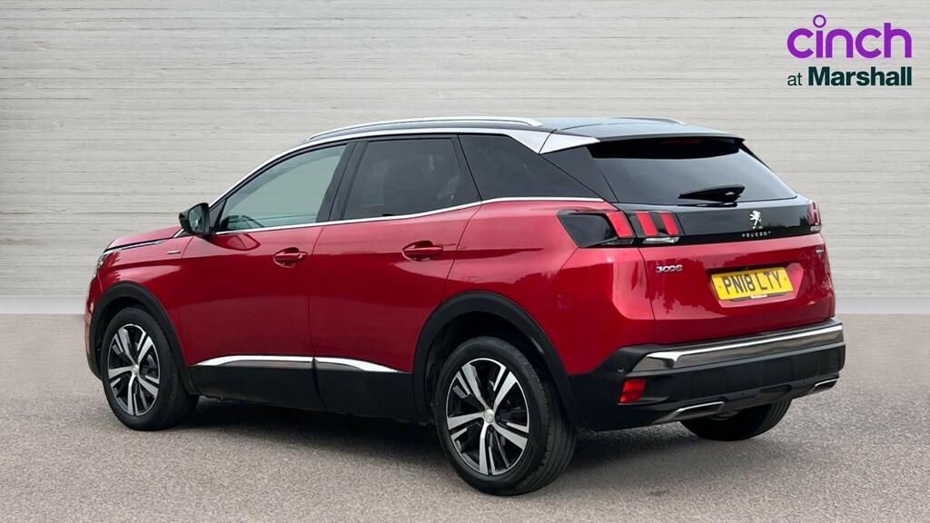 Peugeot 3008 3008 1.2 Puretech Gt Line PN18LTY Red #5