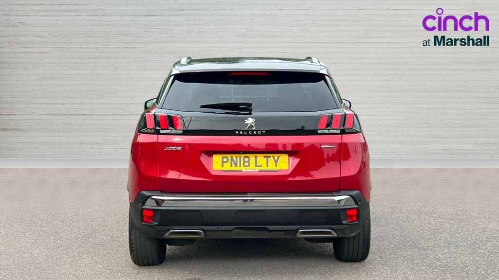 Peugeot 3008 3008 1.2 Puretech Gt Line PN18LTY Red #4