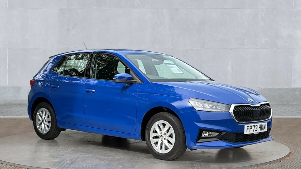Skoda Fabia Fabia 1.0 Tsi 110 Se Comfort Dsg Blue