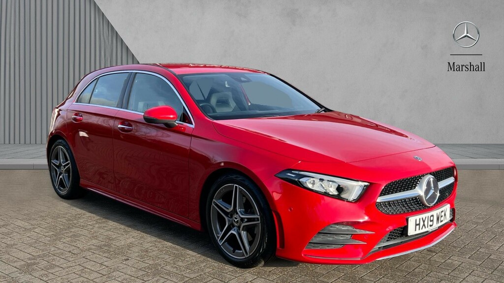 Mercedes-Benz A Class A Class A200 Amg Line Premium Red