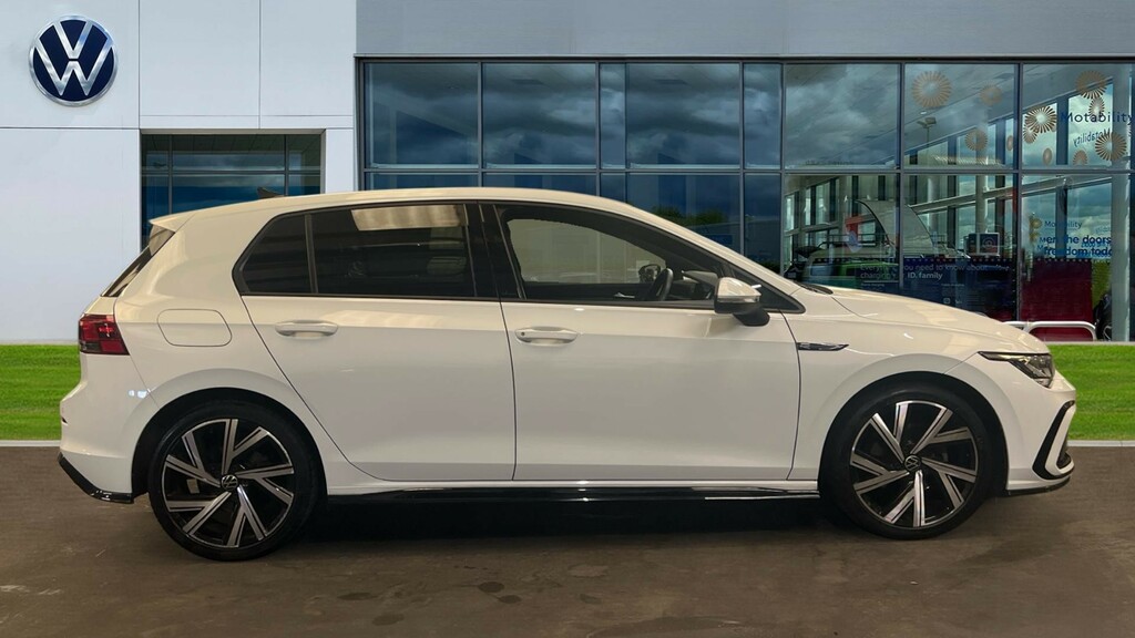 Volkswagen Golf Golf 1.5 Tsi 150 R-line GV72VVH White #4