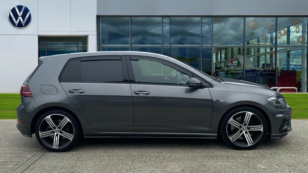 Volkswagen Golf Golf 2.0 Tsi 300 R 4Motion Dsg PJ69FZD Grey #4