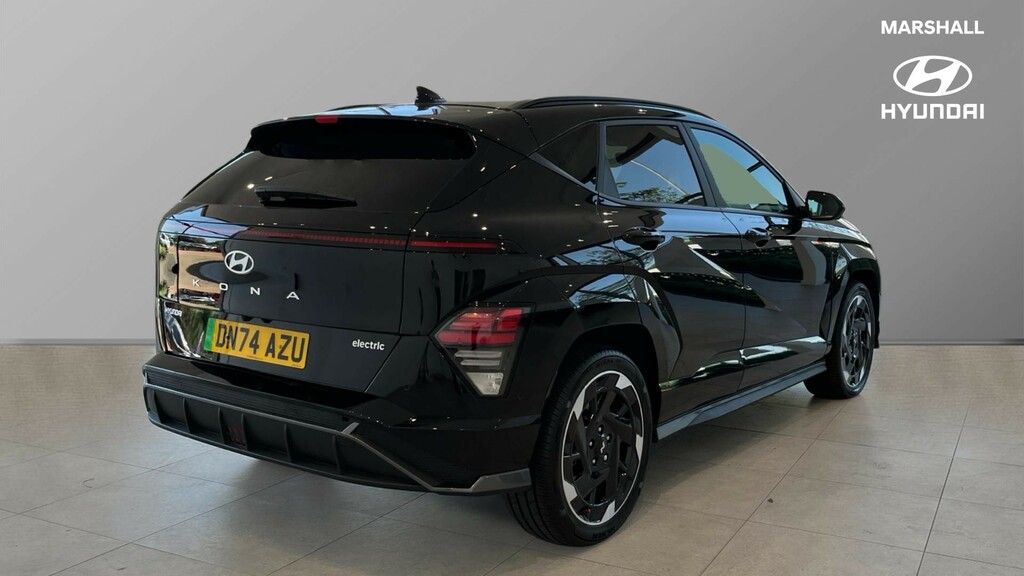 Hyundai Kona Kona 160Kw N Line S 65Kwh DN74AZU Black #3
