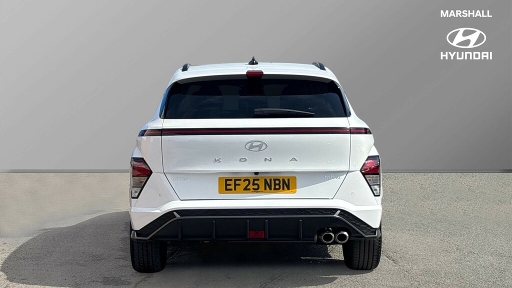 Hyundai Kona Kona 1.6 Hybrid 129 N Line Dct EF25NBN White #4