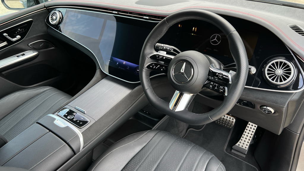 Mercedes-Benz EQE Eqe 500 4Matic 300Kw Amg Line Edition 96Kwh Au KJ25ZKS Grey #3