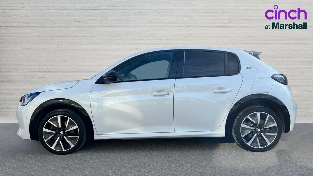 Peugeot e-208 208 100Kw Gt Premium 50Kwh White #6