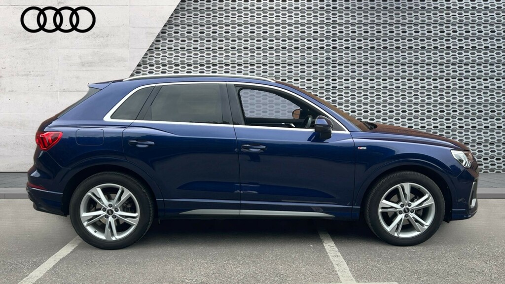 Audi Q3 Q3 35 Tfsi S Line S Tronic GK21HGJ Blue #4
