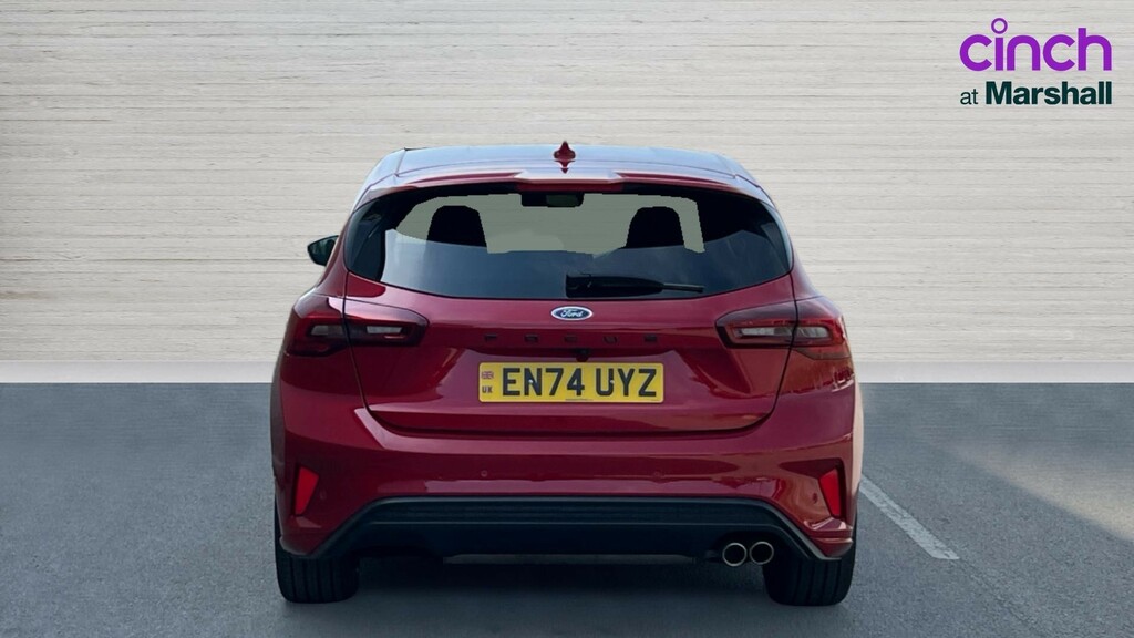 Ford Focus Focus 1.0 Ecoboost Hybrid Mhev 155 St-line X A EN74UYZ Red #4