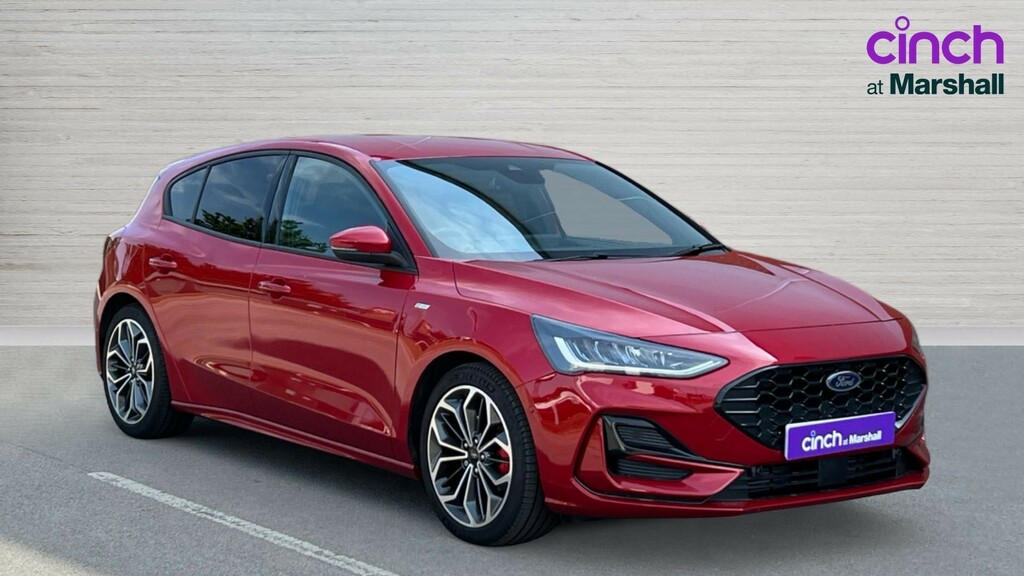 Ford Focus Focus 1.0 Ecoboost Hybrid Mhev 155 St-line X A Red