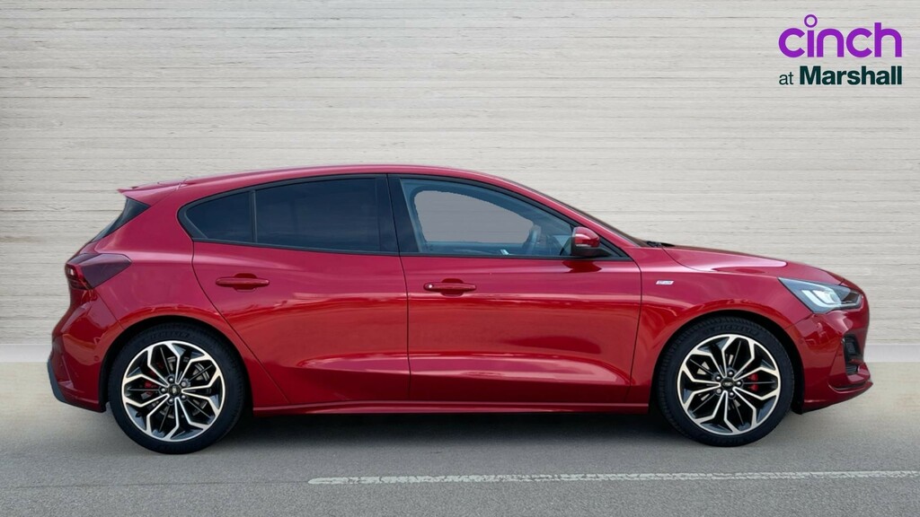 Ford Focus Focus 1.0 Ecoboost Hybrid Mhev 155 St-line X A EN74UYZ Red #2