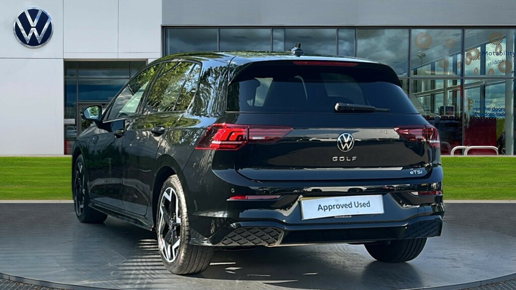 Volkswagen Golf Golf 1.5 Etsi 150 R-line Dsg KY75PDZ Black #3