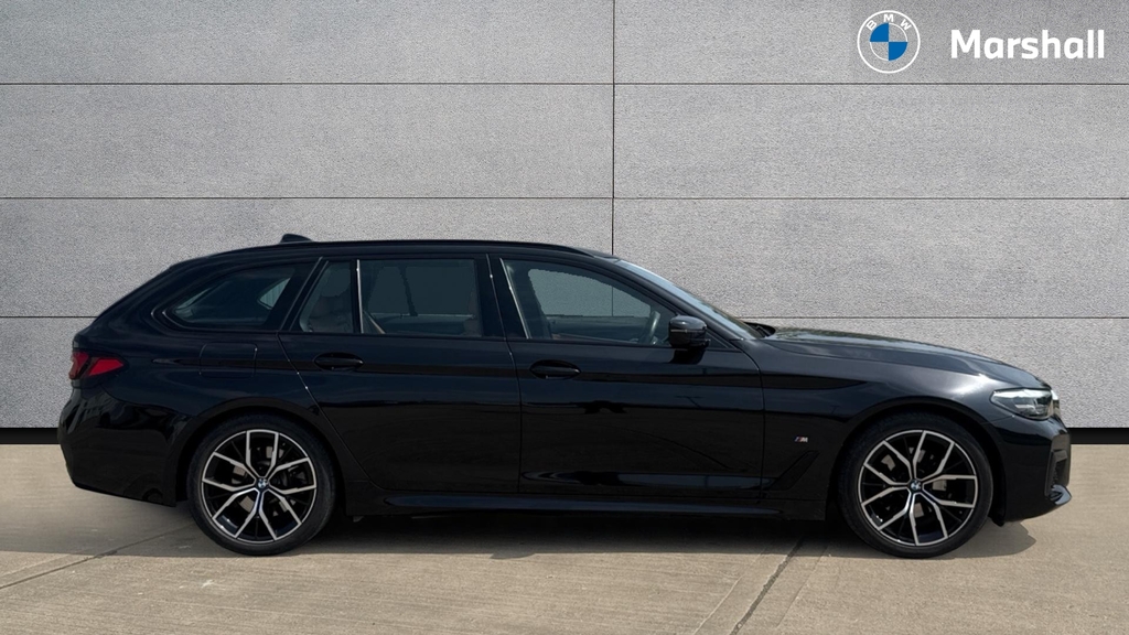BMW 5 Series 5 Series 520D Mht M Sport Step FT23RRV Black #3