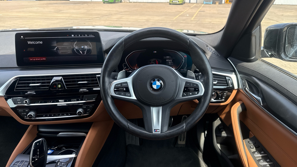 BMW 5 Series 5 Series 520D Mht M Sport Step FT23RRV Black #5