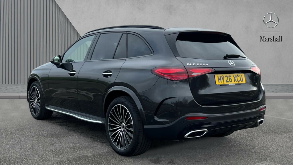 Mercedes-Benz GLC Class Glc 220D 4Matic Amg Line Premium Plus HV26XCU Grey #2