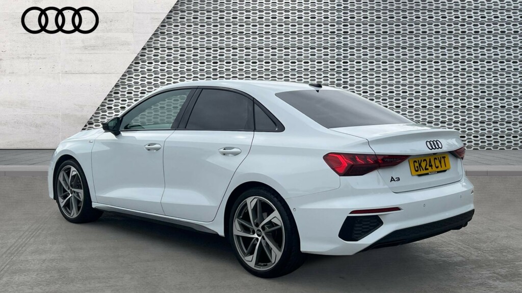 Audi A3 A3 35 Tfsi Black Edition S Tronic Tech Pack GK24CYT White #3