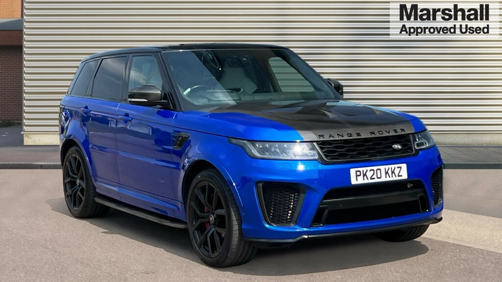 Land Rover Range Rover Sport Range Rover Sport 5.0 V8 Sc 575 Svr Blue