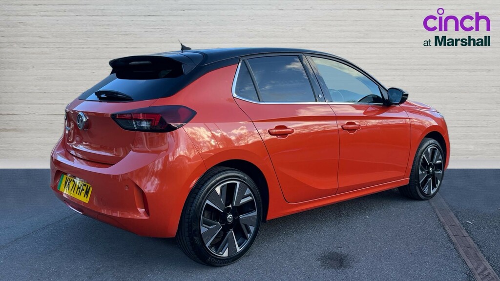 Vauxhall Corsa-e Corsa 100Kw Elite Nav Premium 50Kwh 7.4K VK71HFM Orange #3