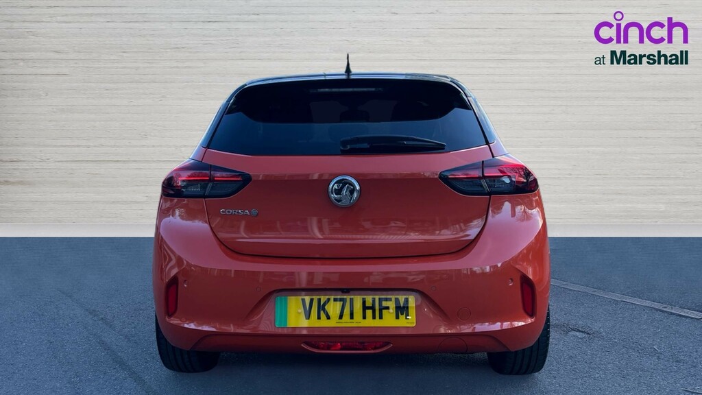 Vauxhall Corsa-e Corsa 100Kw Elite Nav Premium 50Kwh 7.4K VK71HFM Orange #4
