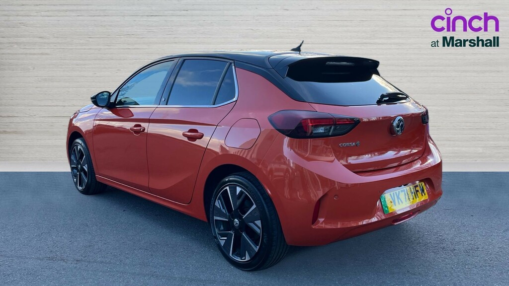 Vauxhall Corsa-e Corsa 100Kw Elite Nav Premium 50Kwh 7.4K VK71HFM Orange #5