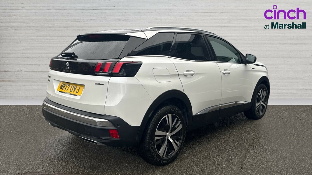 Peugeot 3008 3008 1.6 Bluehdi 120 Gt Line Eat6 WK17UVJ White #3