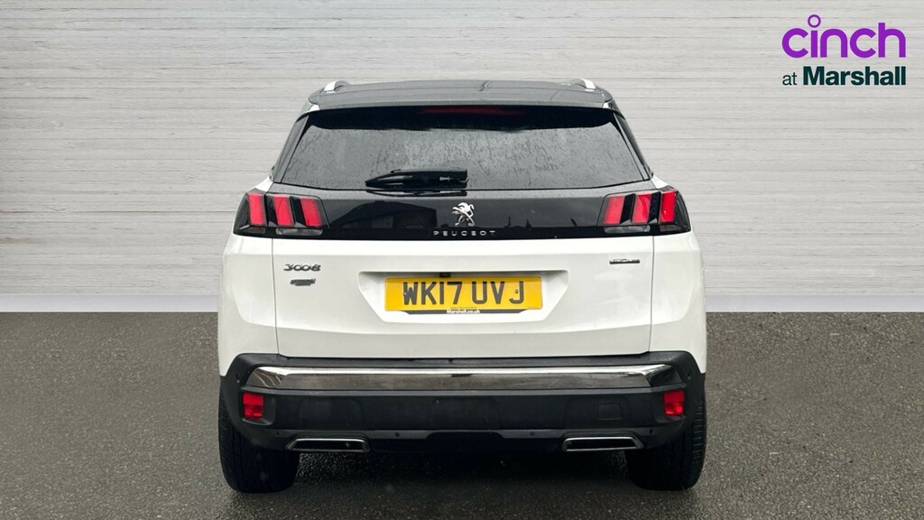 Peugeot 3008 3008 1.6 Bluehdi 120 Gt Line Eat6 WK17UVJ White #4