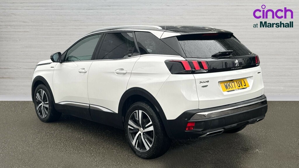 Peugeot 3008 3008 1.6 Bluehdi 120 Gt Line Eat6 WK17UVJ White #5