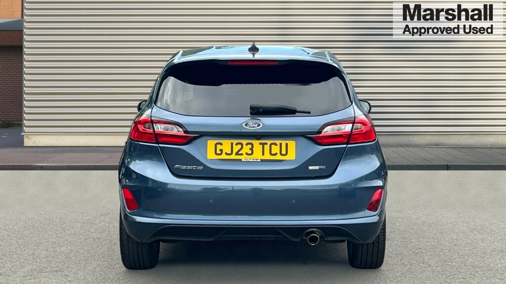 Ford Fiesta Fiesta 1.0 Ecoboost Hybrid Mhev 125 St-line Au GJ23TCU Blue #4