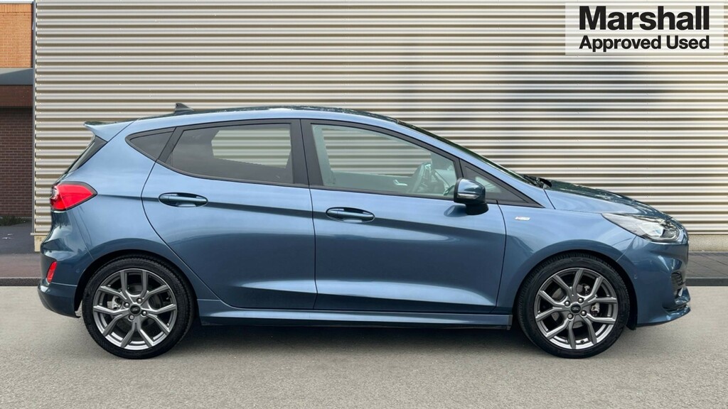 Ford Fiesta Fiesta 1.0 Ecoboost Hybrid Mhev 125 St-line Au GJ23TCU Blue #2