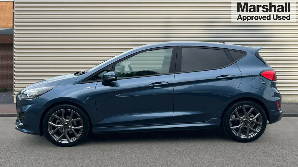 Ford Fiesta Fiesta 1.0 Ecoboost Hybrid Mhev 125 St-line Au GJ23TCU Blue #6