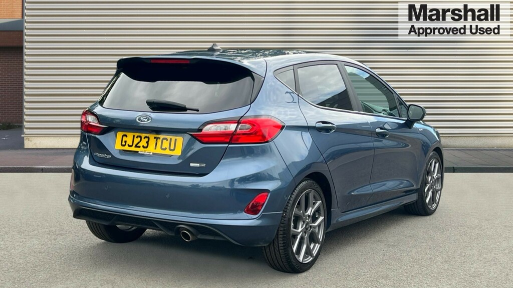 Ford Fiesta Fiesta 1.0 Ecoboost Hybrid Mhev 125 St-line Au GJ23TCU Blue #3