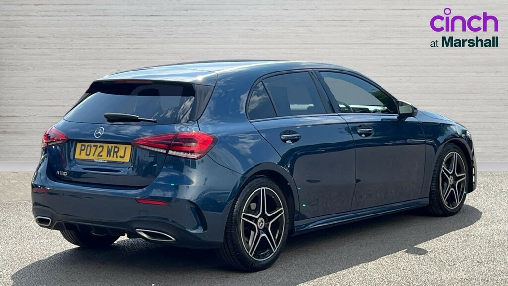 Mercedes-Benz A Class A Class A180 Amg Line Executive PO72WRJ Blue #3