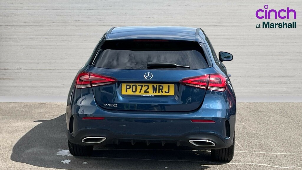 Mercedes-Benz A Class A Class A180 Amg Line Executive PO72WRJ Blue #4