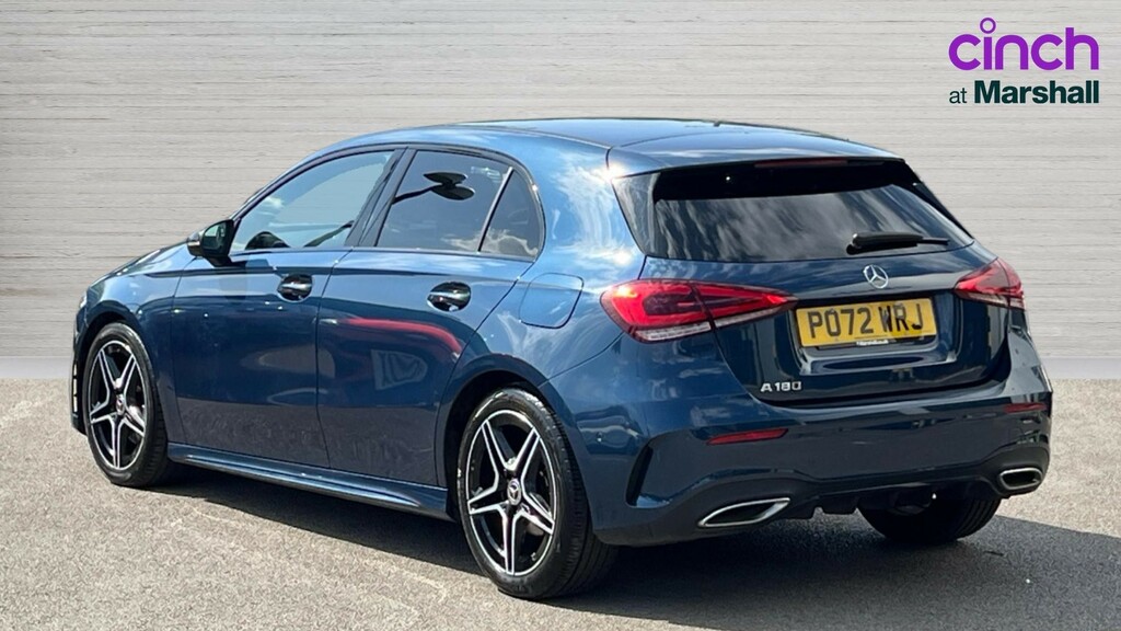 Mercedes-Benz A Class A Class A180 Amg Line Executive PO72WRJ Blue #5