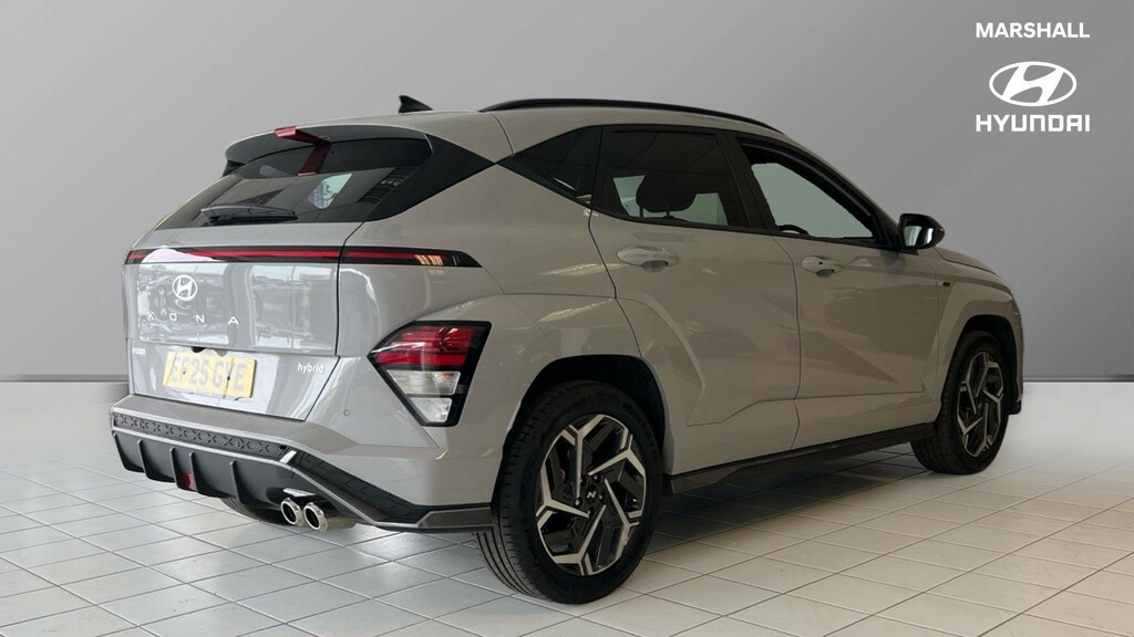 Hyundai Kona Kona 1.6 Hybrid 129 N Line Dct EF25GYE Grey #3