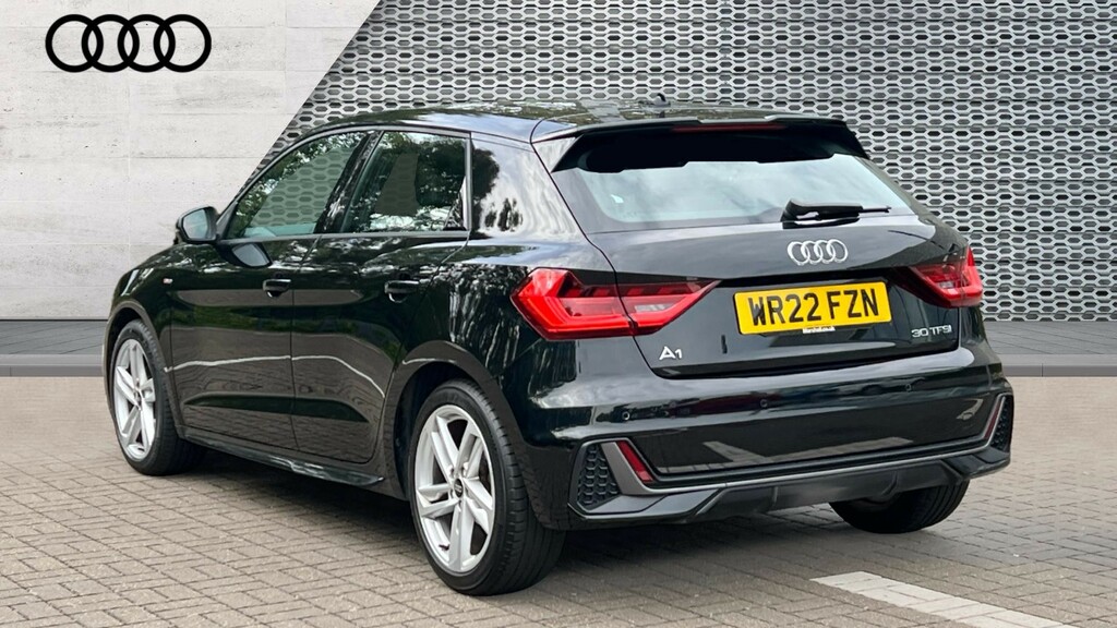 Audi A1 A1 30 Tfsi 110 S Line S Tronic WR22FZN Black #3