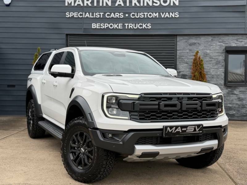 Ford Ranger Pick Up Double Cab Raptor 3.0 V6 292Bhp Eco LY25JWZ White #2