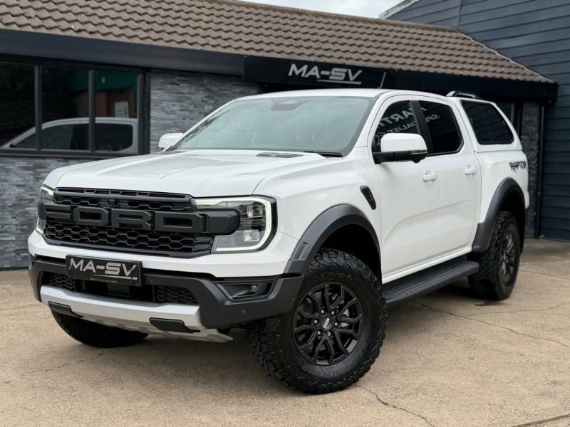 Ford Ranger Pick Up Double Cab Raptor 3.0 V6 292Bhp Eco LY25JWZ White #3