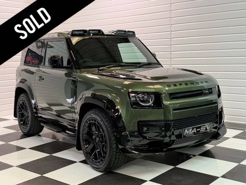 Land Rover Defender 90 26My 90 3.0 D250 Hard Top Commercial S 3 Sea Green