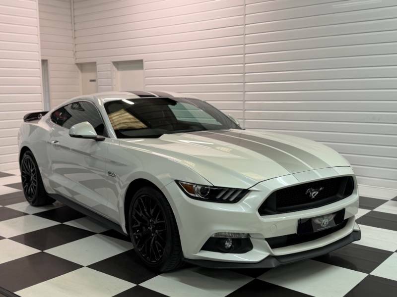 Ford Mustang 5.0 V8 Gt - 2018 18 RL52EEE White #2