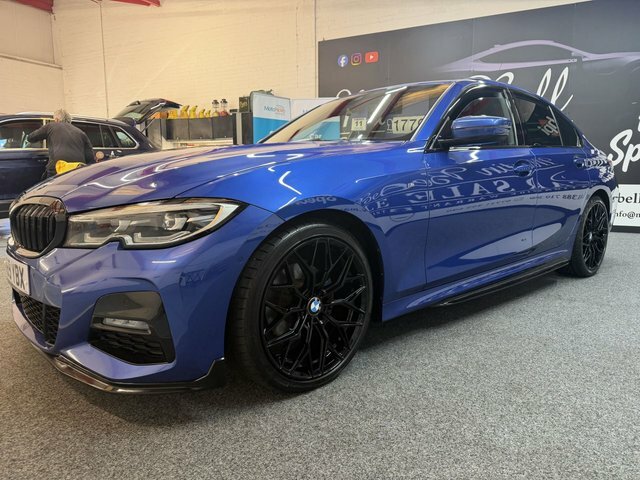 BMW 3 Series 2.0 320D M Sport YA69YBX Blue #2