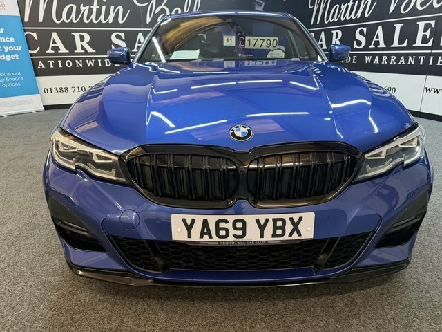 BMW 3 Series 2.0 320D M Sport YA69YBX Blue #3