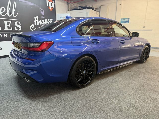 BMW 3 Series 2.0 320D M Sport YA69YBX Blue #4