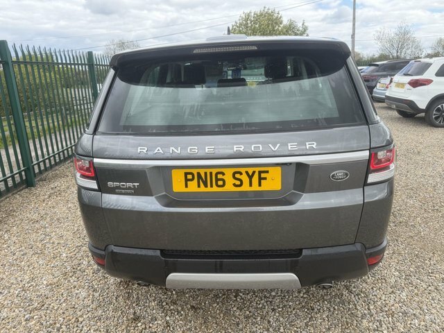 Land Rover Range Rover Sport 3.0 Sd V6 Hse PN16SYF Grey #5