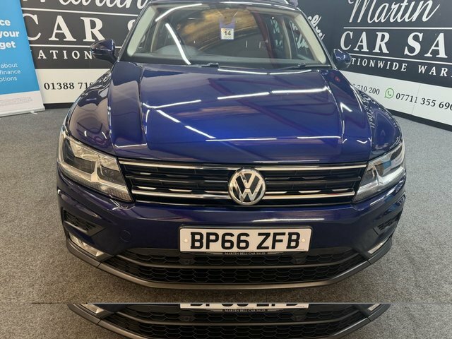 Volkswagen Tiguan 2.0 Tdi Bluemotion Tech BP66ZFB Blue #5