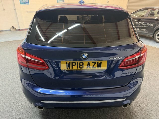 BMW 2 Series Active Tourer 218D Luxury Ulez WP18AZW Blue #3