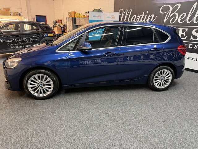 BMW 2 Series Active Tourer 218D Luxury Ulez WP18AZW Blue #4