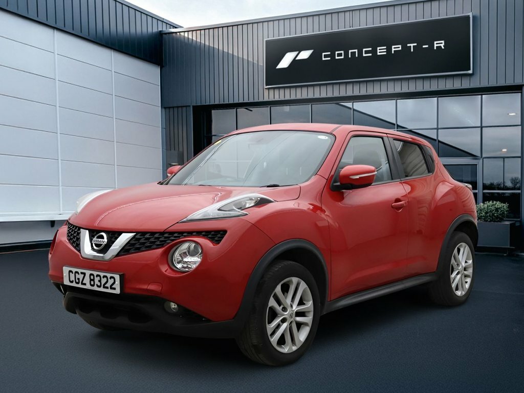 Nissan Juke 1L Acenta CGZ8322 Red #2