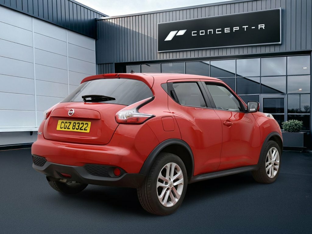Nissan Juke 1L Acenta CGZ8322 Red #3